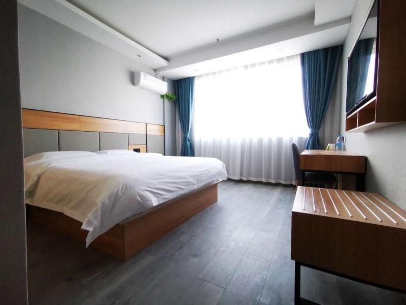 Greentree Inn Shanghai Songjiang University City New Songjiang Road Express Hotel Exterior foto